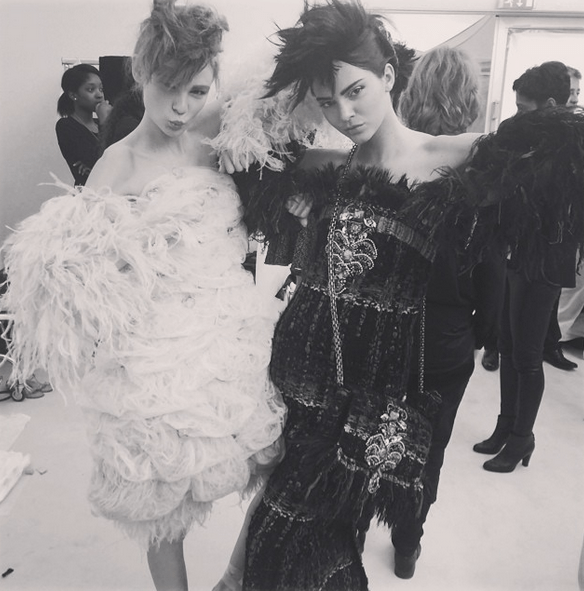 Kendall is kendalljenner at Instagram